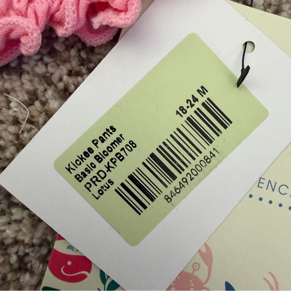 Kickee Pants Basic Bloomer – Lotus Pink – 18–24 Months – NWT - Picture 4 of 5